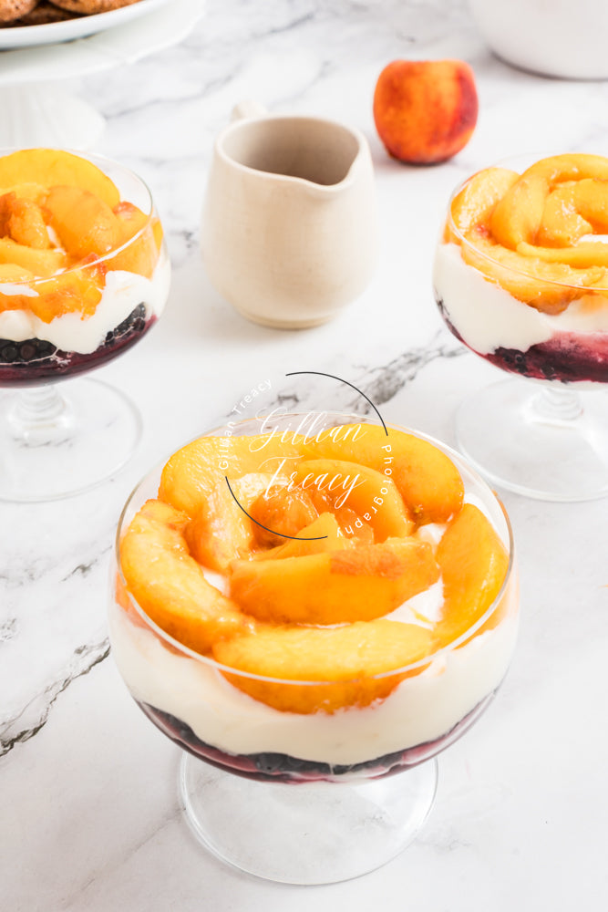 Fresh Fruit Parfait with Ginger Amaretti