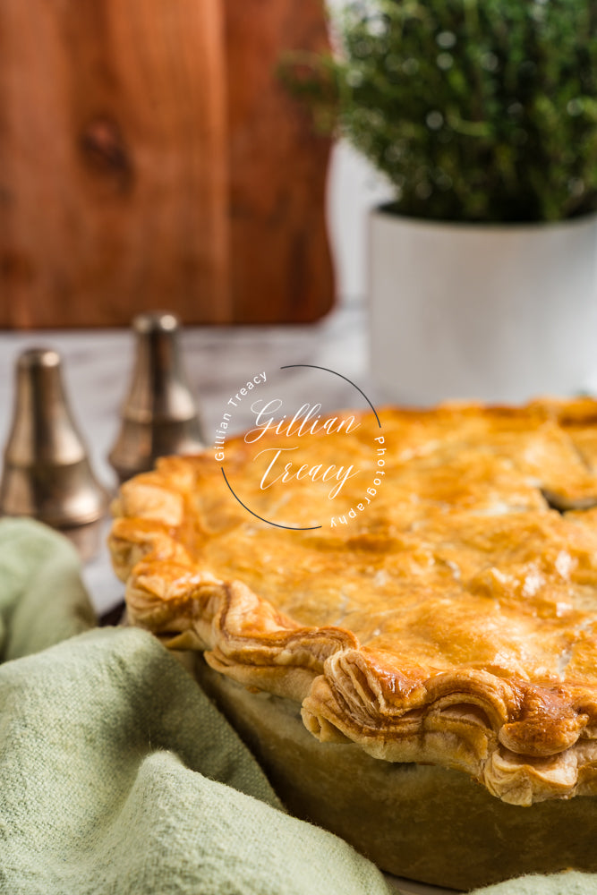 Steak, Kidney and Guinness Pie
